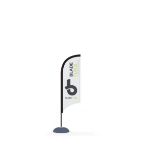WaveLine® Blade Flag Display (Double-Sided)